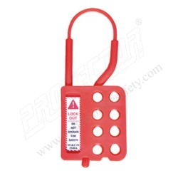 Non Conductive Hasp Lockout With 8 holes  | Protector FireSafety