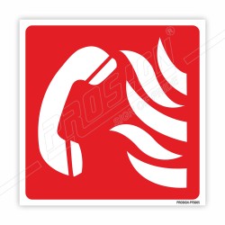 Fire Phone Sign| Protector FireSafety