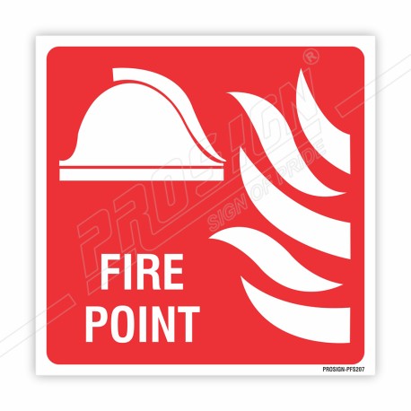 Fire Point Sign| Protector FireSafety