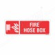 Fire Hose Box Sign
