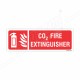 Co2 Fire Extinguisher Sign