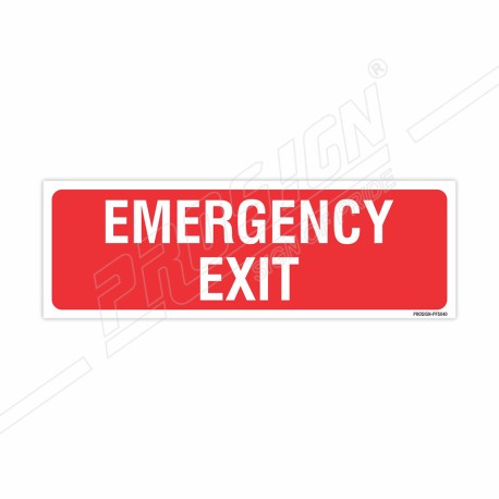 Emergency Exit Sign| Protector FireSafety