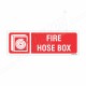 Fire Hose Box Sign