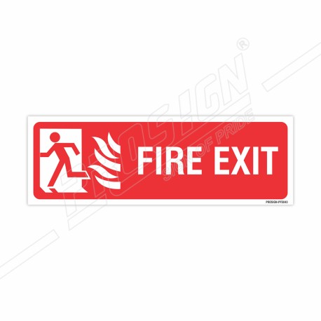 Fire Exit Sign| Protector FireSafety