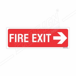 Fire Exit Right Arrow Sign| Protector FireSafety