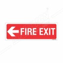 Fire Exit Left Arrow Sign| Protector FireSafety