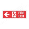 Fire Exit Left Arrow Sign| Protector FireSafety