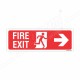 Fire Exit Right Arrow Sign
