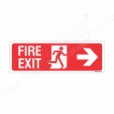 Fire Exit Right Arrow Sign| Protector FireSafety