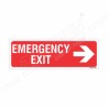 Emergency Exit Right Arrow Sign| Protector FireSafety