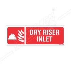 Dry Riser Inlet Sign| Protector FireSafety