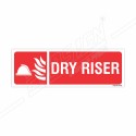 Dry Riser Sign| Protector FireSafety