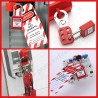 Vinyl Coated LOTO  Hasp 25 MM  | Protector FireSafety