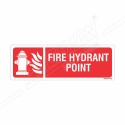 Fire Hydrant Point Sign| Protector FireSafety