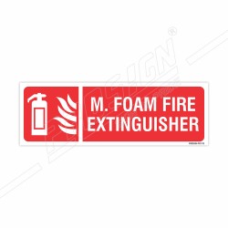 Mechanical Foam Fire Extinguisher Sign| Protector FireSafety