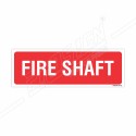 Fire Shaft Sign| Protector FireSafety