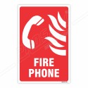 Fire Phone Sign| Protector FireSafety