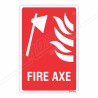 Fire Axe Sign| Protector FireSafety