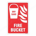 Fire Bucket Sign| Protector FireSafety