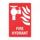 Fire Hydrant Sign