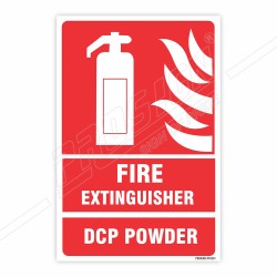 DCP Fire Extinguisher Sign| Protector FireSafety