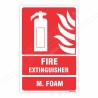 M. Foam Fire Extinguisher Sign| Protector FireSafety