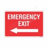 Emergency Exit Left Arrow Sign| Protector FireSafety