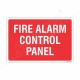 Fire Alarm Control Panel Sign
