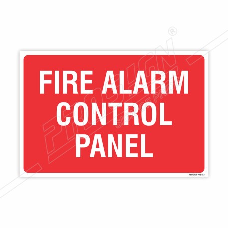 Fire Alarm Control Panel Sign| Protector FireSafety