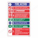 Fire Action Sign| Protector FireSafety