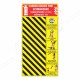 Co2 Fire Extinguisher Bottle Back Side Zebra Board