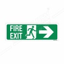 Fire Exit Right Arrow Sign| Protector FireSafety