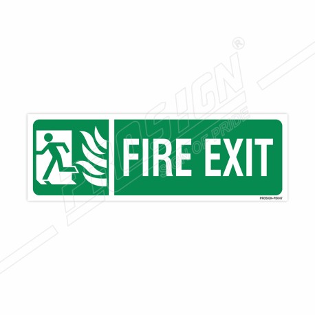 Fire Exit Sign| Protector FireSafety