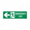 Emergency Exit Left Arrow Sign| Protector FireSafety