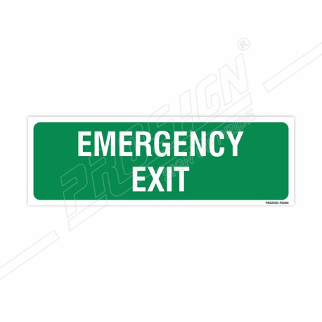 Emergency Exit Sign| Protector FireSafety