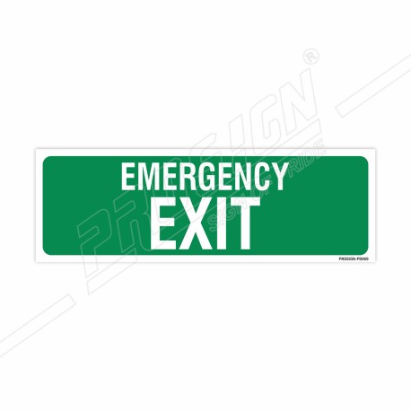 Emergency Exit Sign| Protector FireSafety