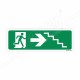 Exit Stair Right Arrow Sign