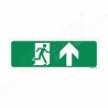 Exit Man With Right Up Arrow Sign| Protector FireSafety