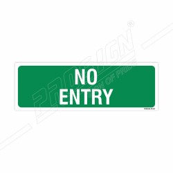 No Entry Sign| Protector FireSafety