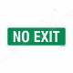 No Exit Sign