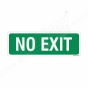 No Exit Sign| Protector FireSafety