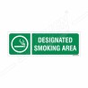 Designated Smoking Area Sign| Protector FireSafety