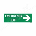 Emergency Exit Left Arrow Sign| Protector FireSafety