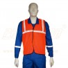 Jacket  25 mm (1") net type Orange Safedot