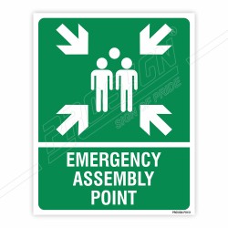 Emergency Assembly Point Sign| Protector FireSafety
