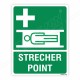 Stretcher Point Sign