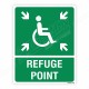 Refuse Point Sign