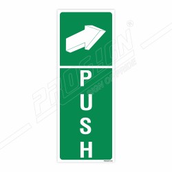 Push Sign| Protector FireSafety