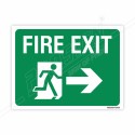 Fire Exit Right Arrow Sign| Protector FireSafety