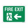 Fire Exit Left  Arrow Sign| Protector FireSafety